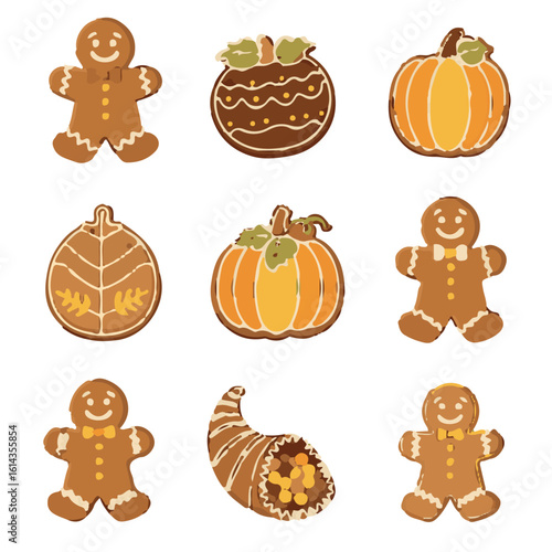 Gingerbread Cookies Harvest Sweets