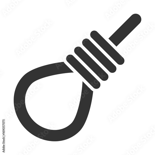 Knot Icon Glyph Style. Vector Illustration Design