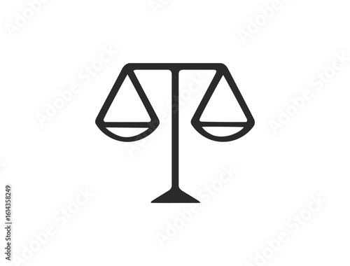 "Law and Justice Web Icon Set in Line Style — Legal, Court, Crime, Lawyer & Judgement Symbols for Web and Mobile UI
