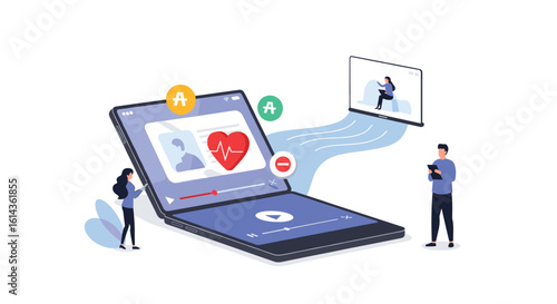 Innovative digital healthcare solutions for improved patient engagement and monitoring through advanced technology