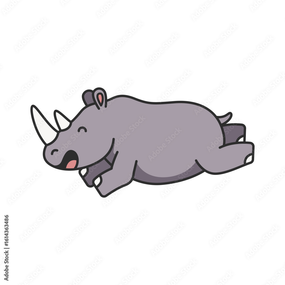 Obraz premium Rhino illustration