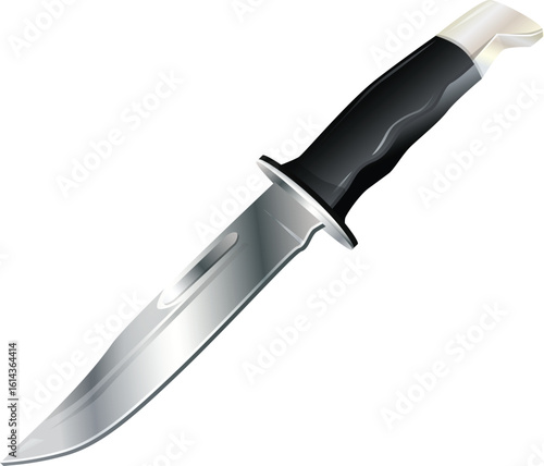 fixed knife realistic style