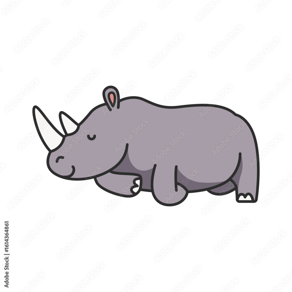Obraz premium Rhino illustration