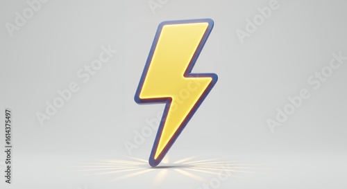 Free Download Yellow lightning bolt graphic symbol - GFXLoad