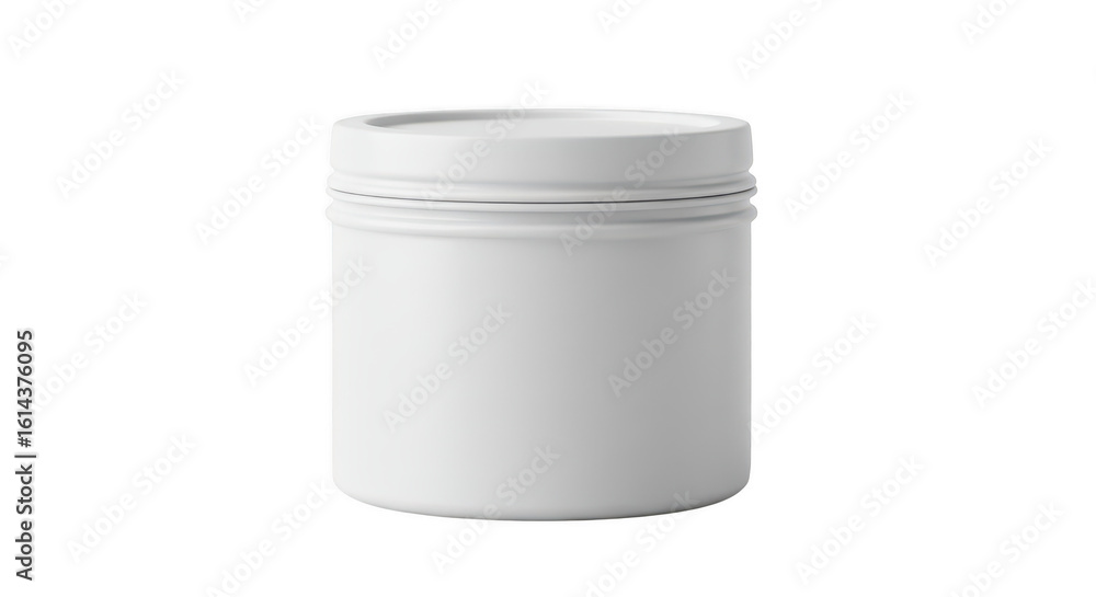 © CreativeVista - White plastic container with screw top isolated on transparent background © CreativeVista - White plastic container with screw top isolated on transparent background