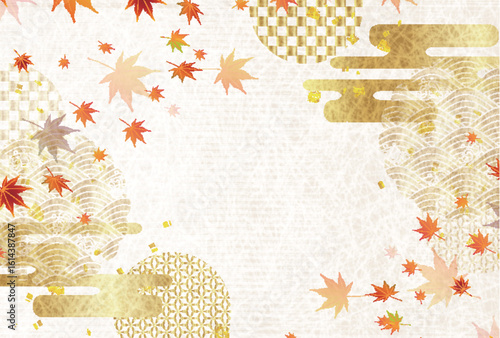紅葉　もみじ　秋　背景	
