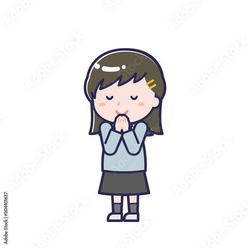 私服の10代／ななめ／女性 24