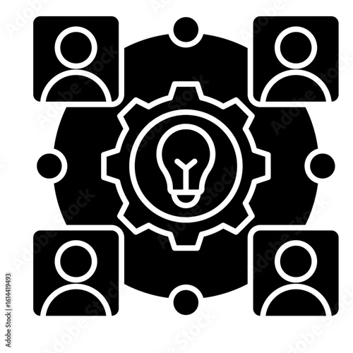 Knowledge Sharing  Icon Element For Design
