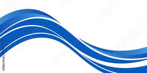 Trendy Light Blue and White water ocean Flowing Curve Background with a Modern Gradient Effect and Space for Text, Ideal for Flyers, Brochures, and Web Design