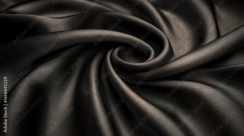 Fototapeta premium Detailed Fabric Under Microscope Showing Softness and Weave Pattern for Textile and Material Design Concepts