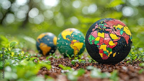 Earth Global Black and White Set for Minimalist, World Map, and Monochrome Design Concepts

