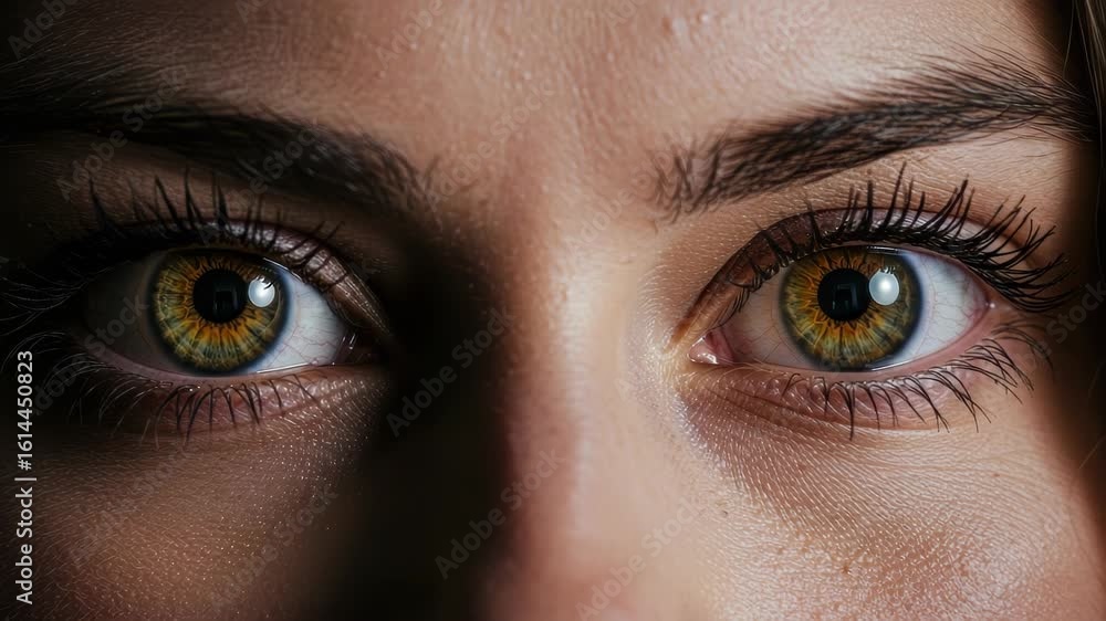 Close View Eyes close up detail, diverse expression set, eye animation mood change ...