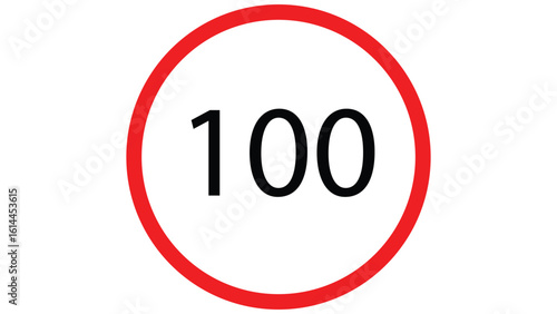 speed limit sign