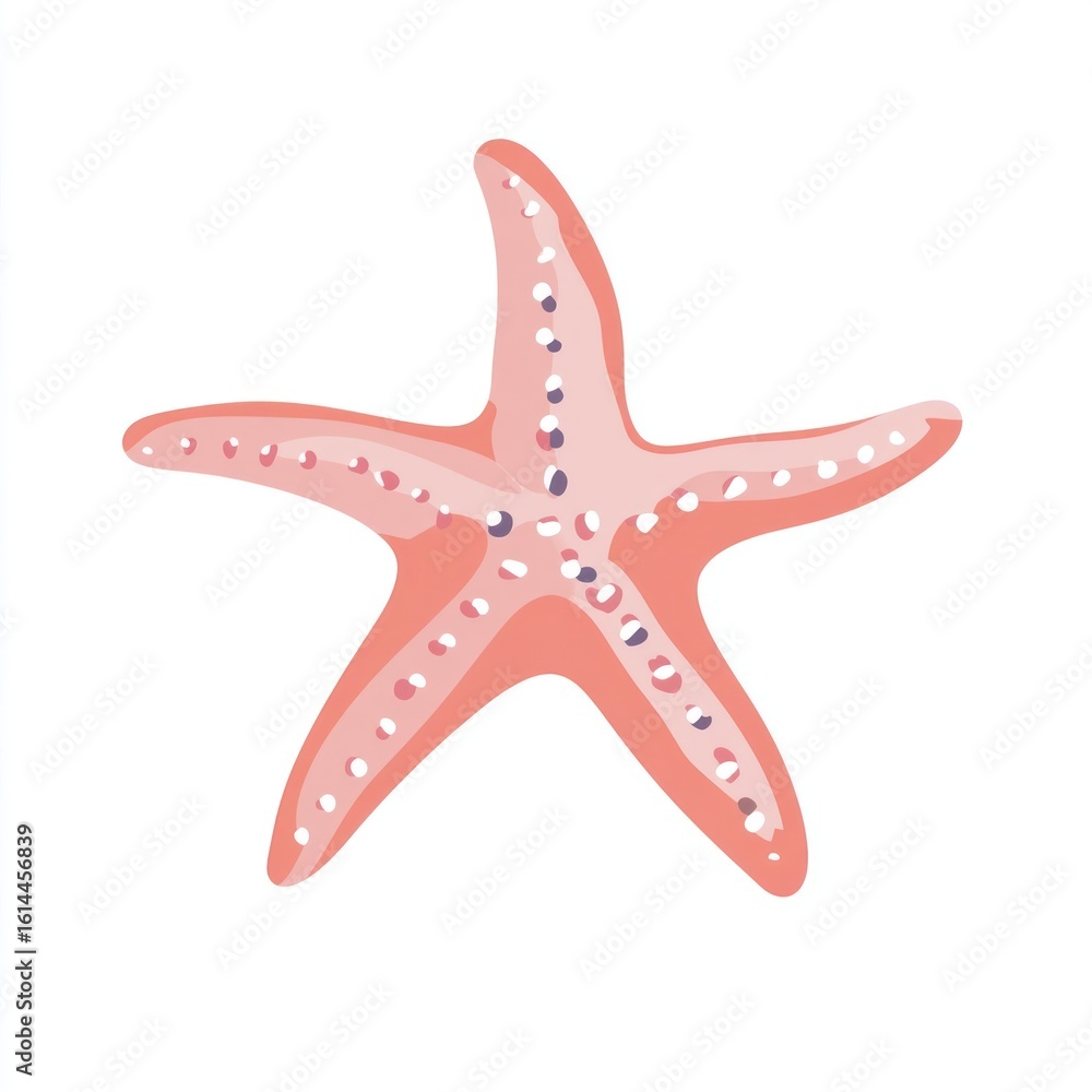 Starfish illustration marine ocean. Starfish illustration marine ocean.