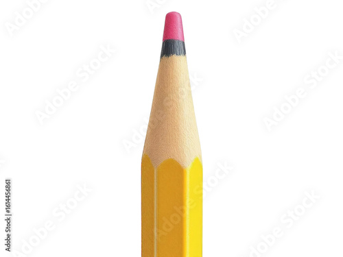Close Up View of Yellow Pencil 