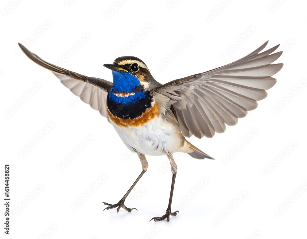 Obraz premium Bird in flight, wings outstretched