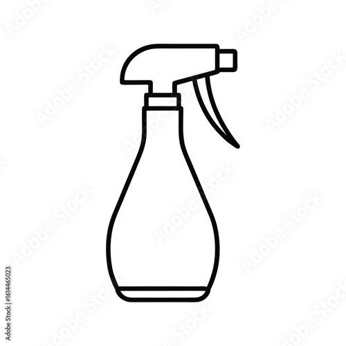 spray bottle vector