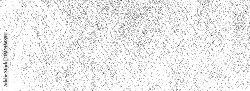 Abstract grain texture. Stipple gritty noise background. Distress dust particle overlay. Grunge dotted textile backdrop. Sand stone speckles and granules wallpaper. Vector dot work gritty specks