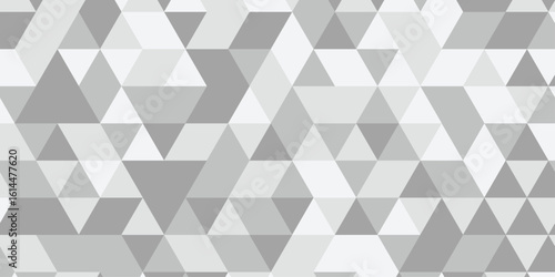 Overlap random vector element modern overlay diamond triangle mosaic paper white and gray low polygon web brochure layer space texture background.	
