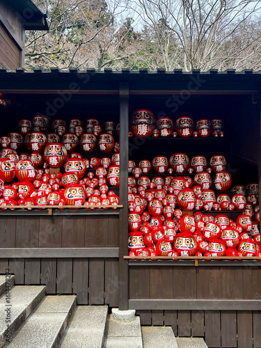Daruma Dolls at Katsuō-ji Temple