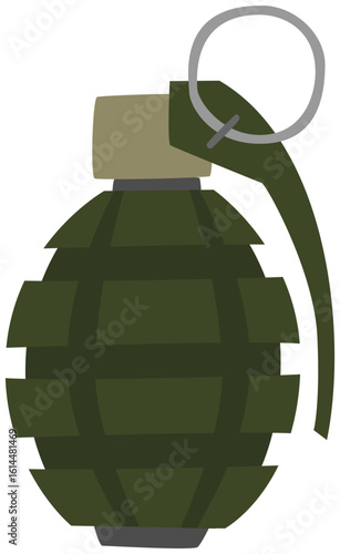 hand grenade isolated icon