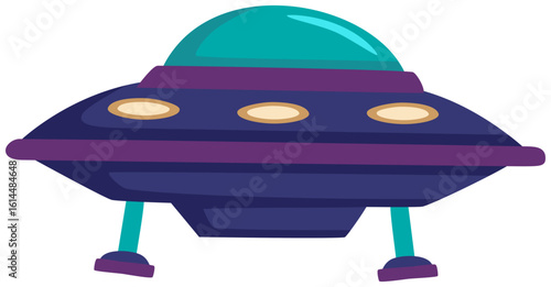 ufo in space icon