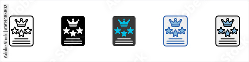 Vip Access Icon Pack Multistyle Illustration