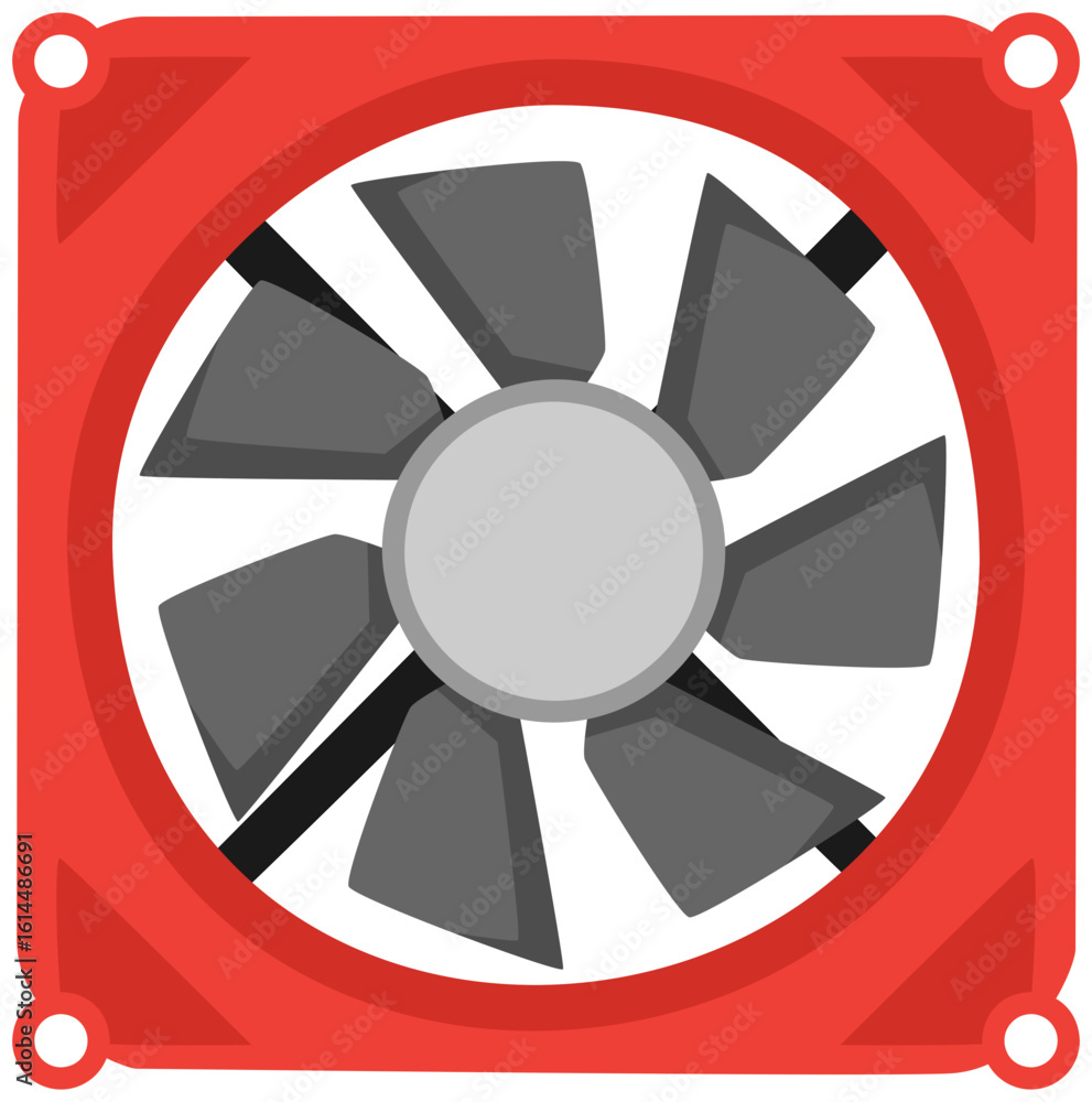 Obraz premium Computer Fan Icon