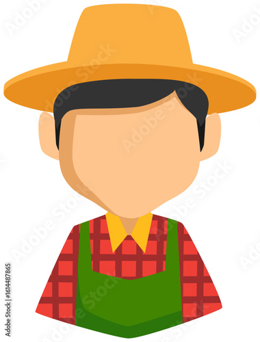 farmer character icon