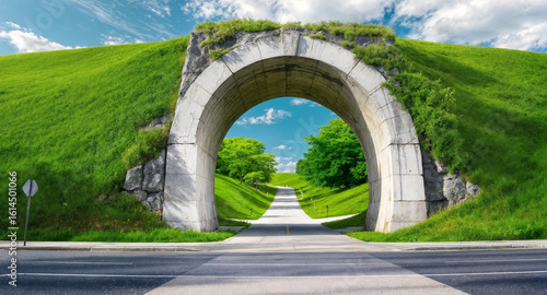 bridge over the river