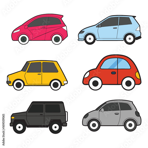 Bright amp Bold Colorful Vehicles Collection