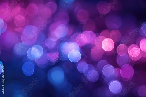 Abstract bokeh background with purple and blue out-of-focus lights (1)