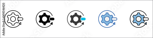 Torque Icon Pack Mulstistyle Illustration