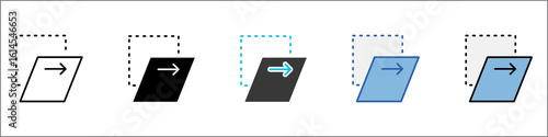 Shear Icon Pack Mulstistyle Illustration