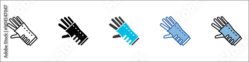 Orthosis Icon Pack Mulstistyle Illustration