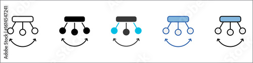 Oscillation Icon Pack Mulstistyle Illustration