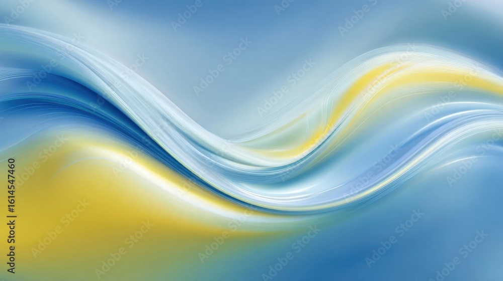 Fototapeta premium abstract wavy lines
