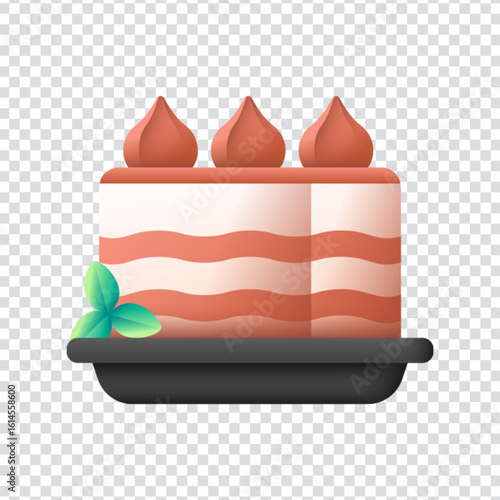 Tiramisu Italian Dessert Design