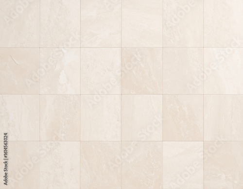 Wallpaper Mural Creamy Beige Matte Finish Tile Background Torontodigital.ca