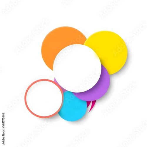 Colorful Speech Bubble