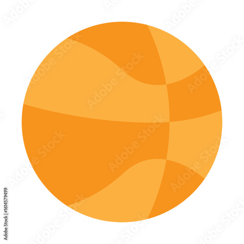 Basketball Vector Flat Icon Design