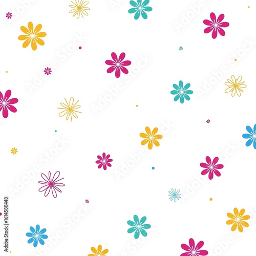 Colorful flower background