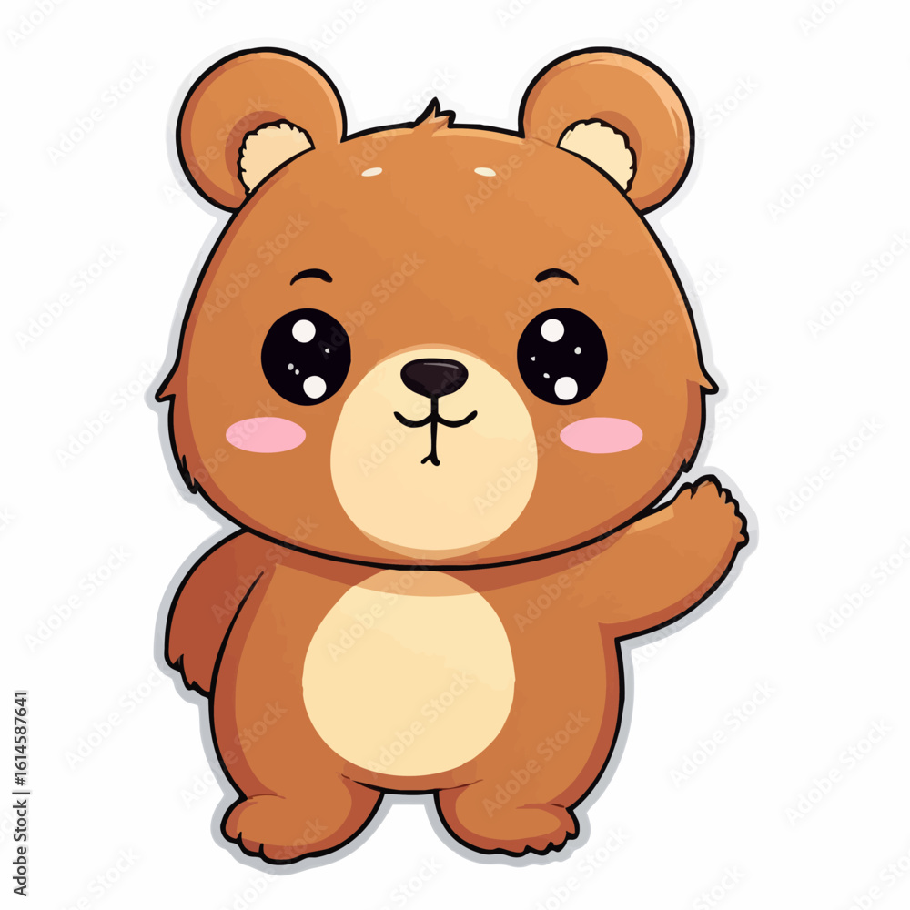 Obraz premium Huggable bear 22.eps Vinyl Design