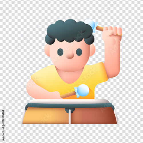 Percussionist Drums Music Design