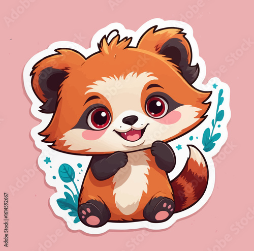 Huggable red Vinyl Design