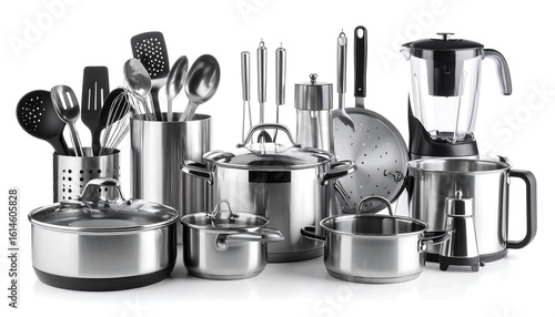 Stainless steel kitchenware collection