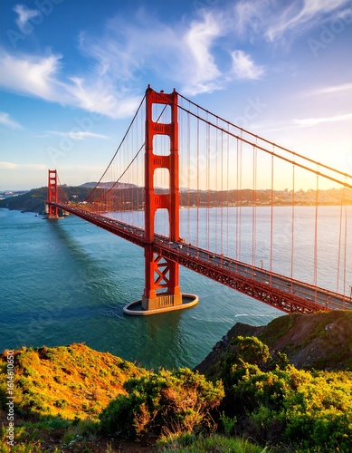 Golden Gate Bridge at Sunset