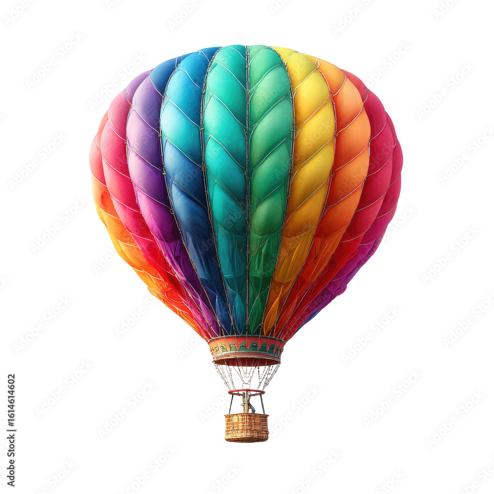 Fototapeta premium Colorful hot air balloon (1)