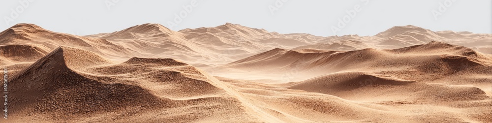 Fototapeta premium Vast desert landscape