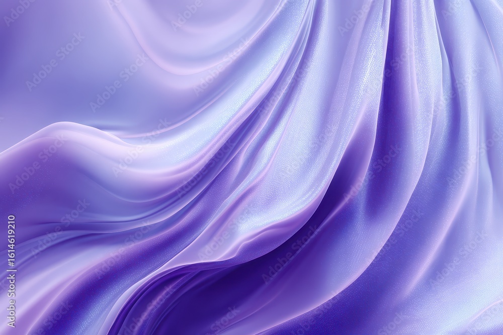 Obraz premium Captivating abstract purple background with flowing fabric texture and ample copy space for text presentation and design purposes